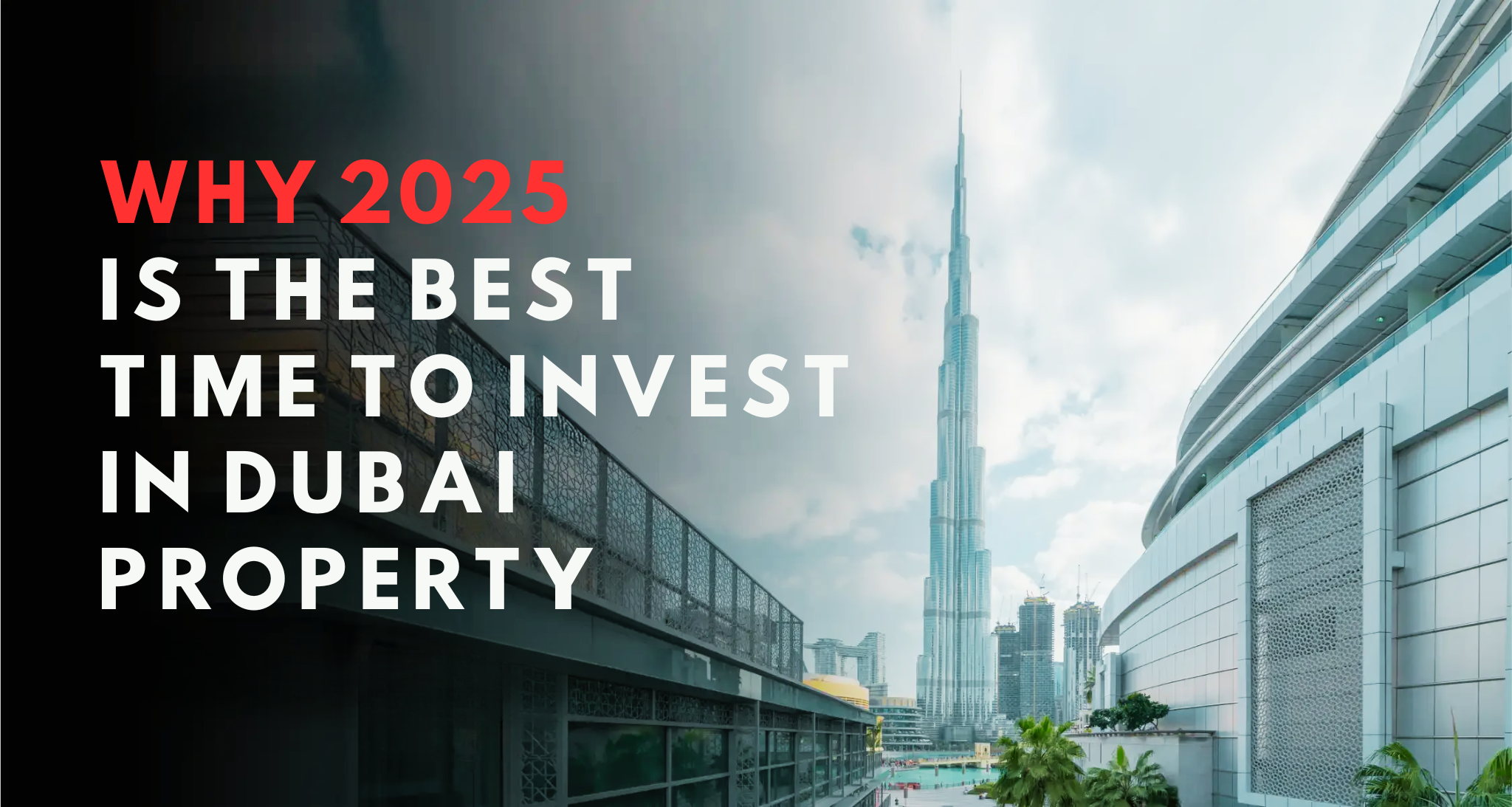 Top 5 Reasons Why Dubai is the Best Place to Invest in Real Estate in 2025